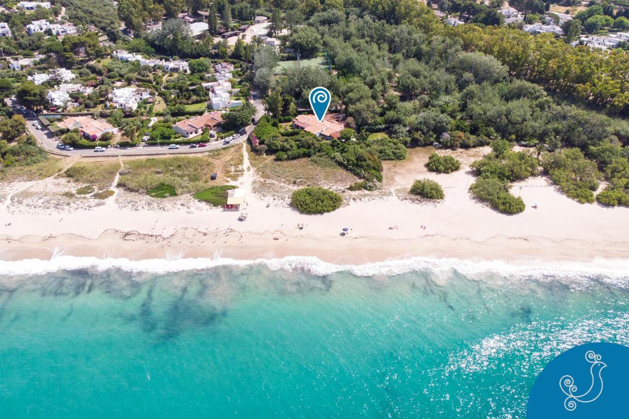 Villa Turchese - Exclusive Dimora On The Beach Джеремеас Экстерьер фото